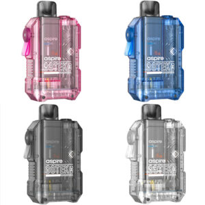 Aspire Gotek X podsystem – transparent e-cigarett med 4,5 ml pod, USB-C-laddning och mesh coil för MTL-vaping