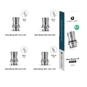 Lost vape UB Ultraboost V2 Coils. 0.3 ohm, 0.6 Ohm, 0.2 Ohm 1.0 Ohm